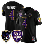 Zay Flowers - 4 / Black / S