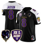 Lamar Jackson - 8 / Black Alternate / S