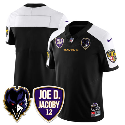 Men's Ravens Purple Rising 2024 Vapor Limited Jersey - All Stitched