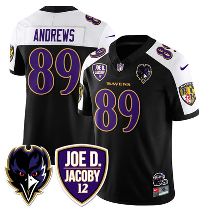 Men's Ravens Purple Rising 2024 Vapor Limited Jersey - All Stitched