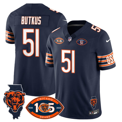Men's Bears 1920-2025 - The Bears Jersey - All Stitched