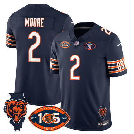 Men's Bears 1920-2025 - The Bears Jersey - All Stitched