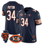 Walter Payton - 34 / Navy / S