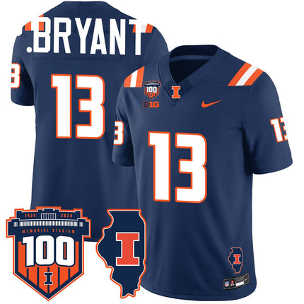 Men's Illinois Football Vapor Jersey - All Stitched
