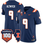 Luke Altmyer - 9 / Navy / S