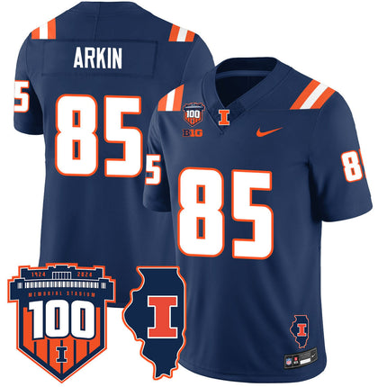 Men's Illinois Football Vapor Jersey - All Stitched