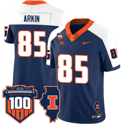 Men's Illinois Football Vapor Jersey - All Stitched