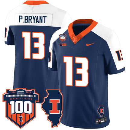 Men's Illinois Football Vapor Jersey - All Stitched