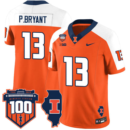Men's Illinois Football Vapor Jersey - All Stitched