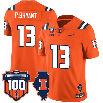Men's Illinois Football Vapor Jersey - All Stitched