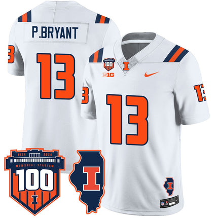 Men's Illinois Football Vapor Jersey - All Stitched
