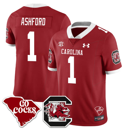 Men's Gamecocks 2024 Vapor Limited Jersey - All Stitched