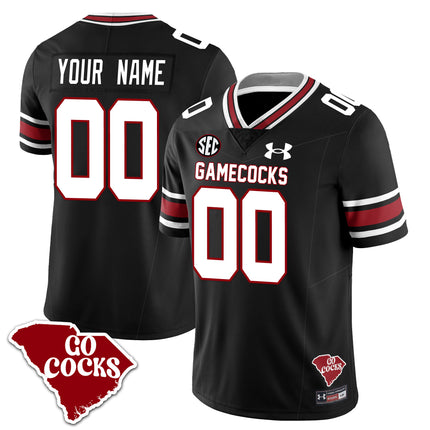 Custom Gender/Name Gamecocks 2024 Vapor Limited Jersey - All Stitched