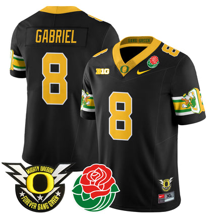 Men's Oregon Ducks 2024 Rose Bowl Jersey - All Stitched 412VTHNJS003