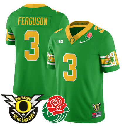 Men's Oregon Ducks 2024 Rose Bowl Jersey - All Stitched 412VTHNJS003