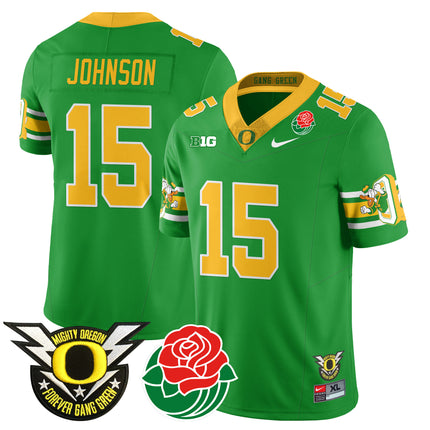 Men's Oregon Ducks 2024 Rose Bowl Jersey - All Stitched 412VTHNJS003