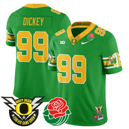 Men's Oregon Ducks 2024 Rose Bowl Jersey - All Stitched 412VTHNJS003