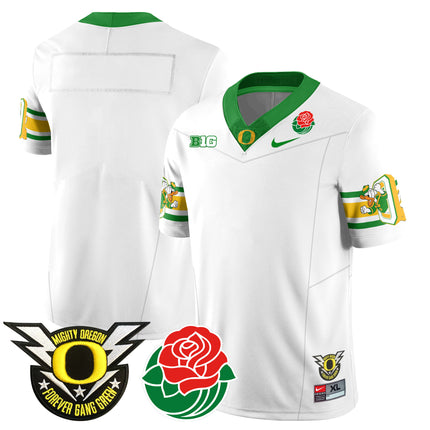 Men's Oregon Ducks 2024 Rose Bowl Jersey - All Stitched 412VTHNJS003