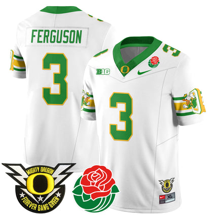 Men's Oregon Ducks 2024 Rose Bowl Jersey - All Stitched 412VTHNJS003
