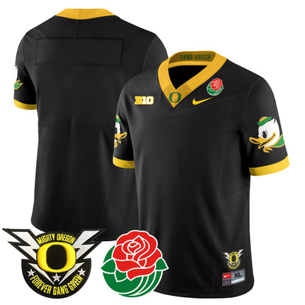 Men's Oregon Ducks 2024 Rose Bowl Jersey N1 - All Stitched 412VTHNJS003