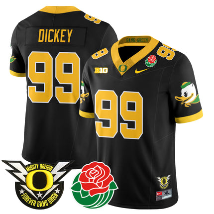 Men's Oregon Ducks 2024 Rose Bowl Jersey N1 - All Stitched 412VTHNJS003