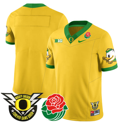 Men's Oregon Ducks 2024 Rose Bowl Jersey N1 - All Stitched 412VTHNJS003