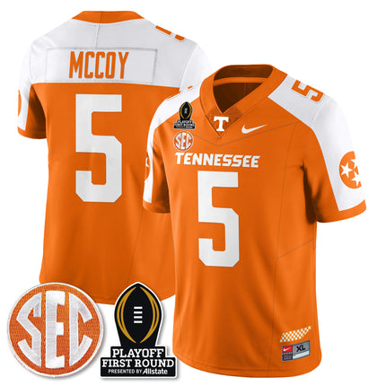 Men's Tennessee Volunteers Football Jersey - Playoff First Round Patch - All Stitched