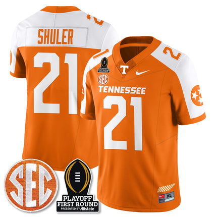 Men's Tennessee Volunteers Football Jersey - Playoff First Round Patch - All Stitched
