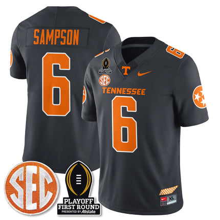 Men's Tennessee Volunteers Football Jersey - Playoff First Round Patch - All Stitched