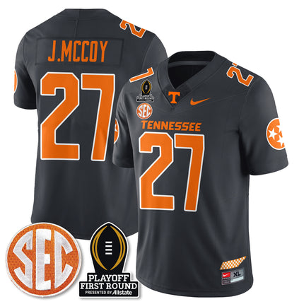 Men's Tennessee Volunteers Football Jersey - Playoff First Round Patch - All Stitched