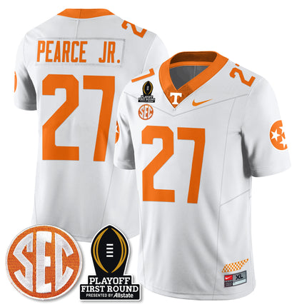 Men's Tennessee Volunteers Football Jersey - Playoff First Round Patch - All Stitched