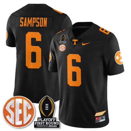 Men's Tennessee Volunteers Football Jersey - Playoff First Round Patch - All Stitched