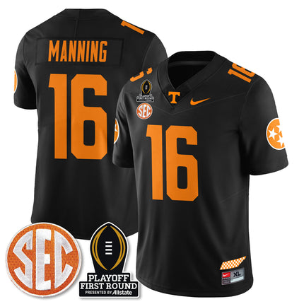 Men's Tennessee Volunteers Football Jersey - Playoff First Round Patch - All Stitched