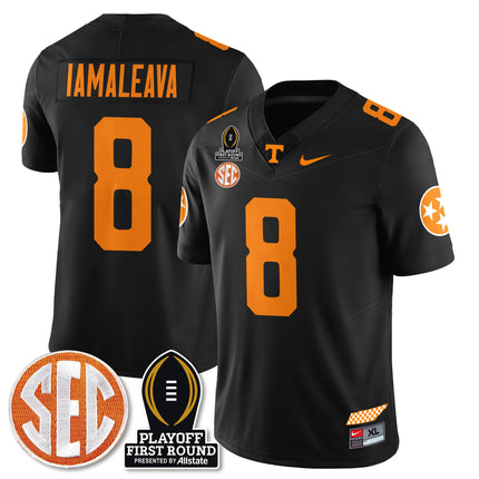 Men's Tennessee Volunteers Football Jersey - Playoff First Round Patch - All Stitched