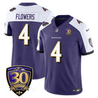 Zay Flowers - 4 / Purple Alternate / S