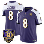 Lamar Jackson - 8 / Purple Alternate / S