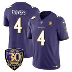 Zay Flowers - 4 / Purple / S