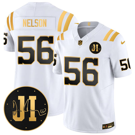 Men's Indianapolis Colts Limited 2025 Jersey - Memorial Patch for Jim Irsay - All Stitched
