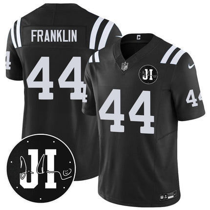 Men's Indianapolis Colts Limited 2025 Jersey - Memorial Patch for Jim Irsay - All Stitched