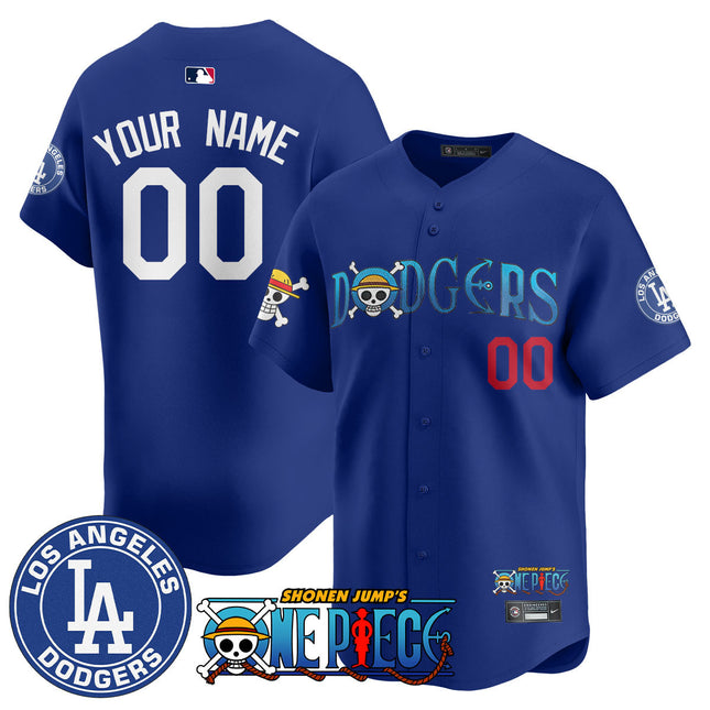 Custom Gender/Name Los Angeles Dodgers OP 2025 Limited Jersey - All Stitched