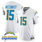 White / Ladd McConkey - 15 / S