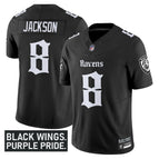 Black / Lamar Jackson / S