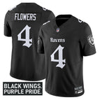 Black / Zay Flowers / S