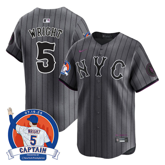 Women's New York Mets David Wright "Mets Legend" Jersey - All Stitched