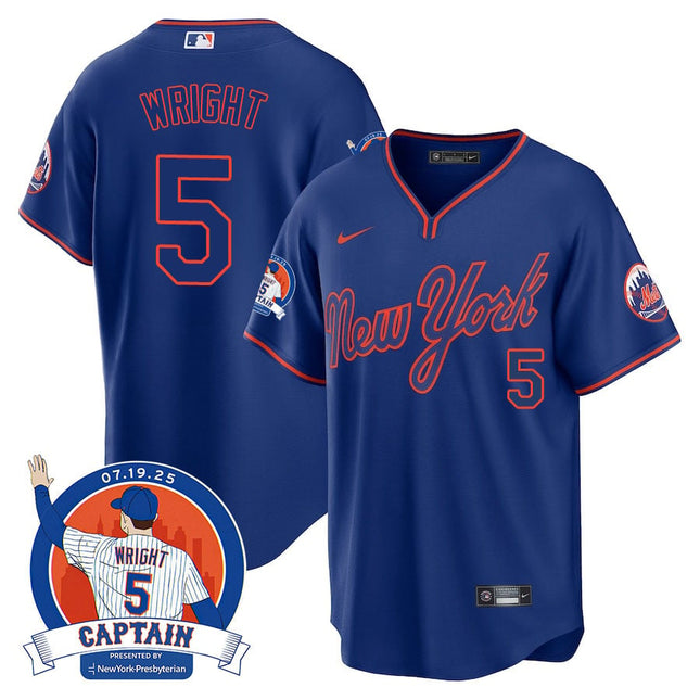 Women's New York Mets David Wright "Mets Legend" Jersey - All Stitched