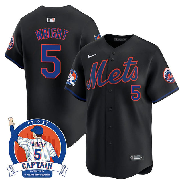 Women's New York Mets David Wright "Mets Legend" Jersey - All Stitched