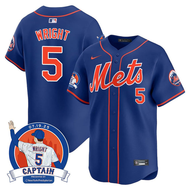 Women's New York Mets David Wright "Mets Legend" Jersey - All Stitched