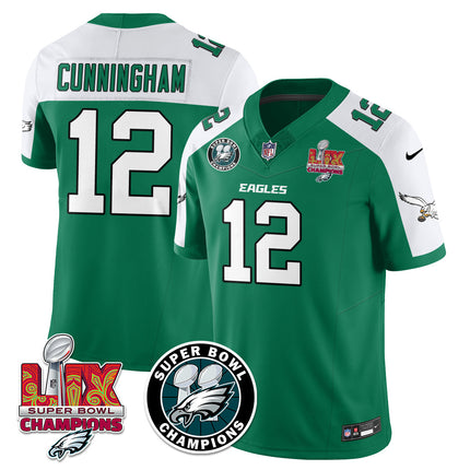 Men's Philadelphia Eagles Super Bowl LIX Champions Jersey V2 - All Stitched