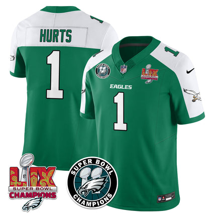 Men's Philadelphia Eagles Super Bowl LIX Champions Jersey V2 - All Stitched