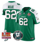 Alternate Kelly Green / Jason Kelce - 62 / S
